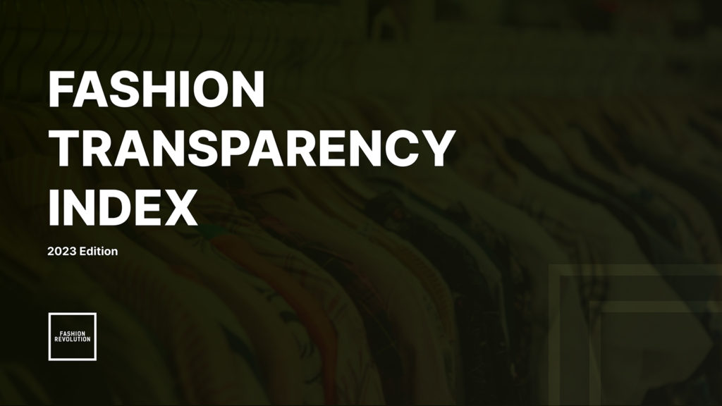 Fashion Transparency Index 2023