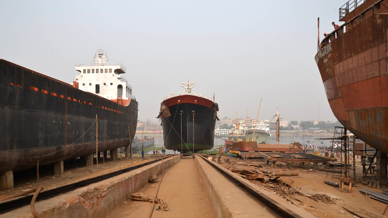 Shipbuilding Industry in a Slump