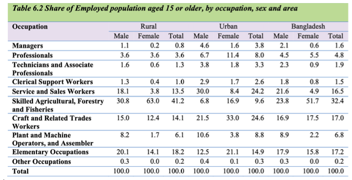 Bangladesh Labor Force Survey 2016