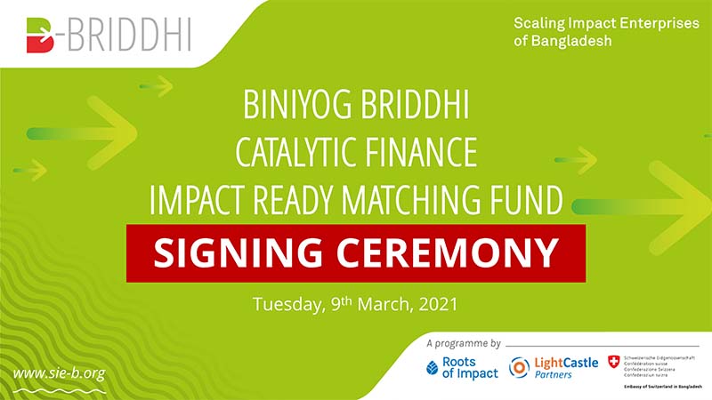 Biniyog Briddhi IRMF Contract Signing – In the News