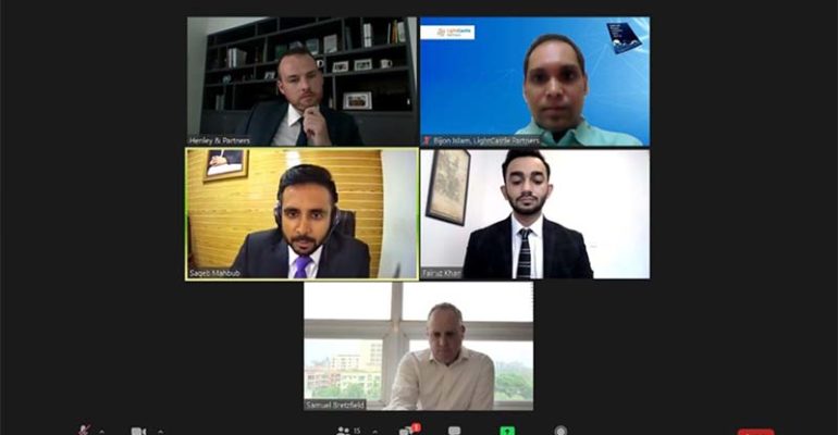 Bijon Islam Attends Webinar to Discuss About the Change in the Economic Climate Post Covid-19