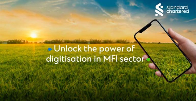 Zahedul Amin Emphasizes on the Power of Digitization in MFI Sector at Standard Chartered Bank webinar