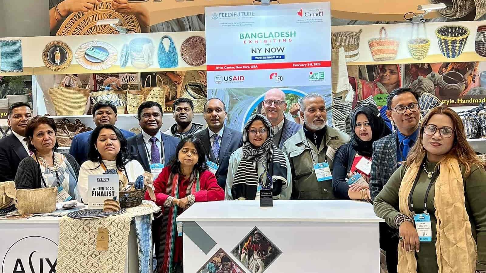 Bangladeshi SMEs at the NY Now Winter Trade Show 2023