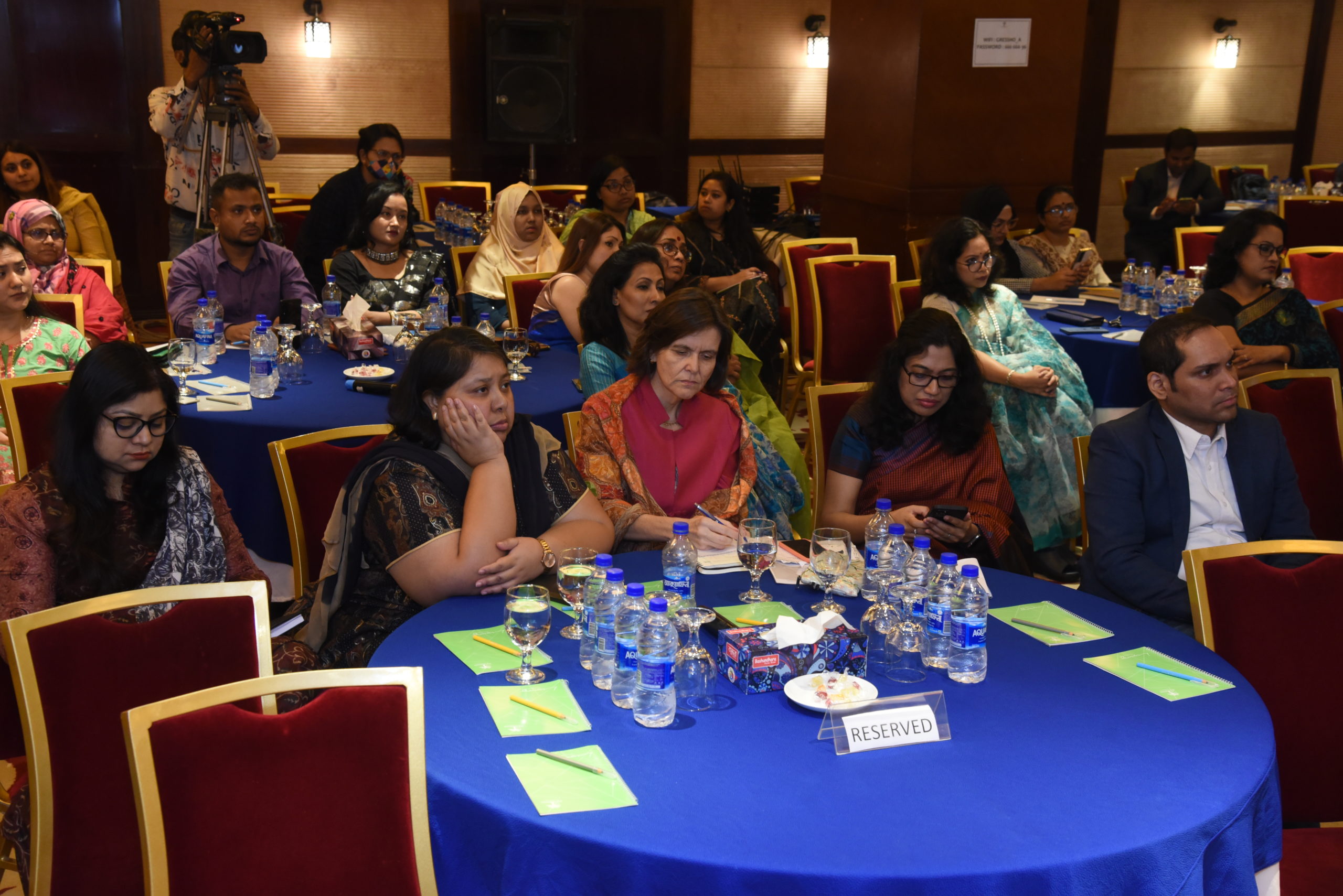 Bijon Islam and others during the Truvalu Gender Lens Investing Panel Discussion