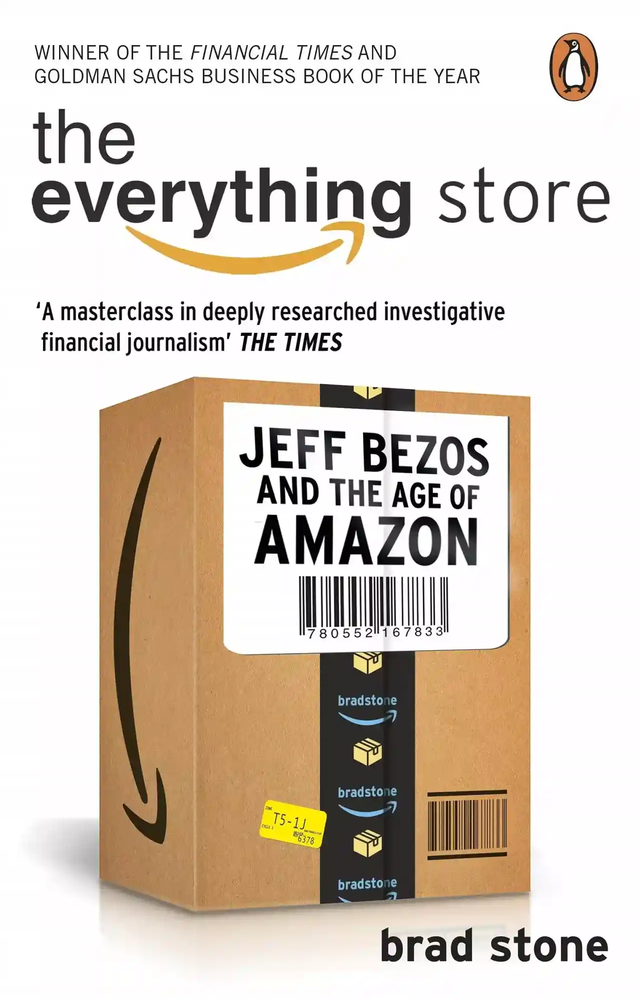 The Everything Store: Jeff Bezos and the age of Amazon