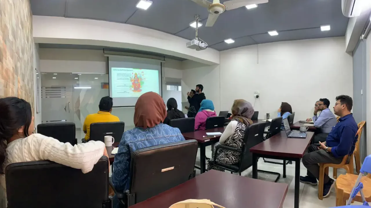 Participants of the session on qualitative research