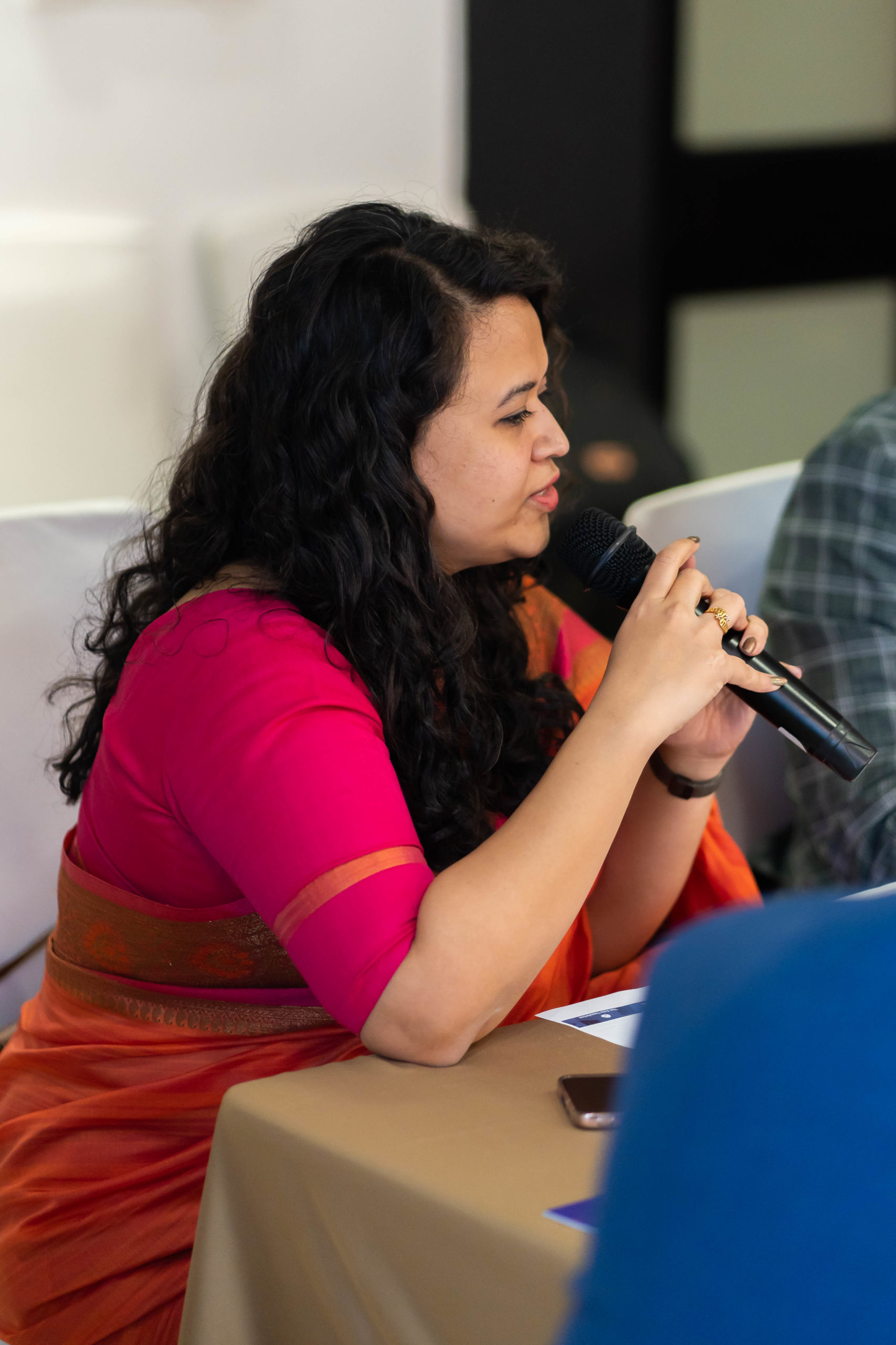 Ainee Islam at the Policy Roundtable of sustainable apparel's future