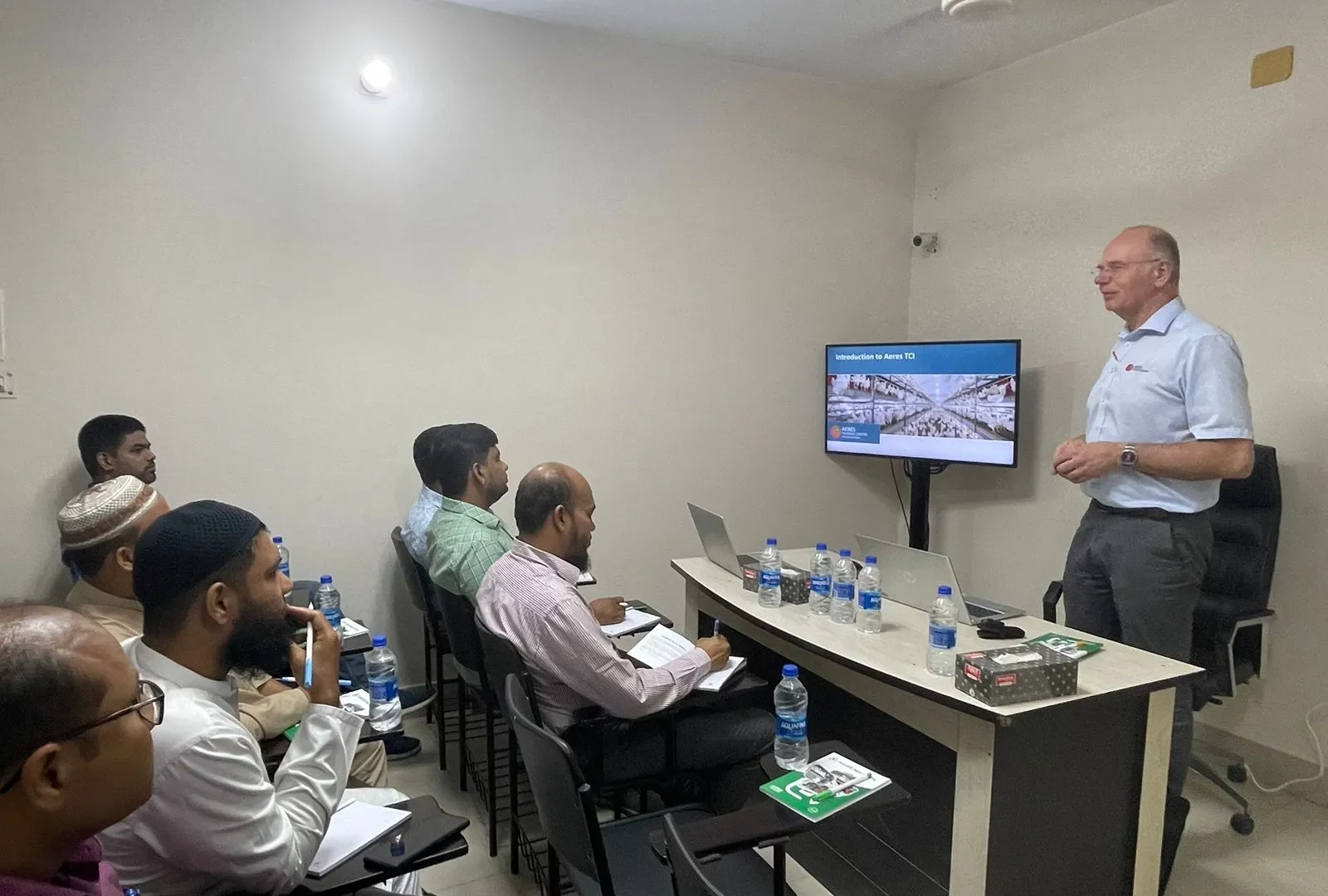 PoultryTechBangladesh Training with Quality group conducted by Mr. Helmich van Rees