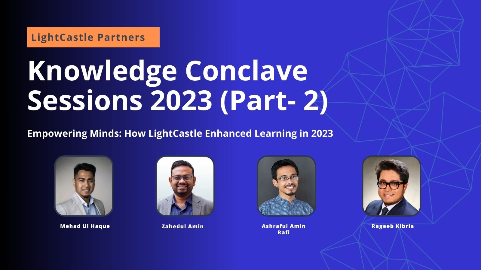 Empowering Minds: How LightCastle Fostered Internal Capacity Development in 2023 (Part 2)