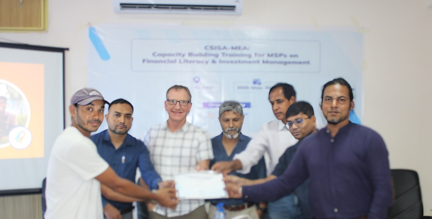 Certificate-giving Ceremony in Cox’s Bazar Region