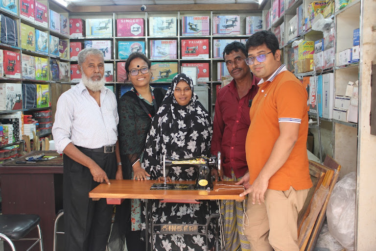 In Gazipur, 25 participants received loans from TMSS, Uddipon, Society for Social Service and the LCP-BNPL program.