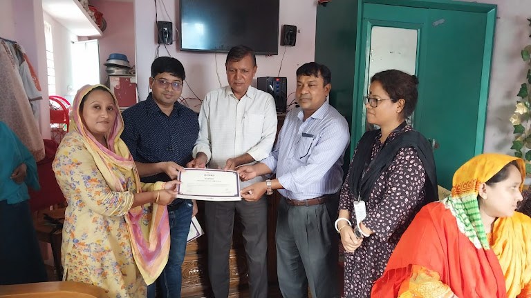 25 participants received loans from TMSS, Uddipon, Society for Social Service