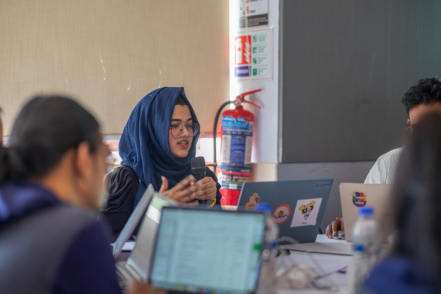 Sadia Karim, Business Analyst at LightCastle Partners pictured at the event.