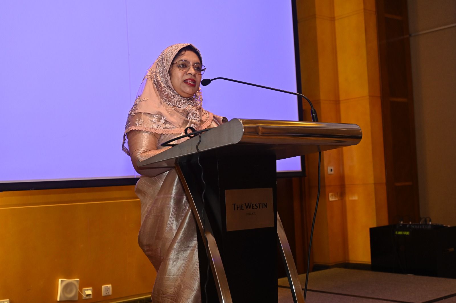 Husne Ara Shikha, Executive Director of Bangladesh Bank