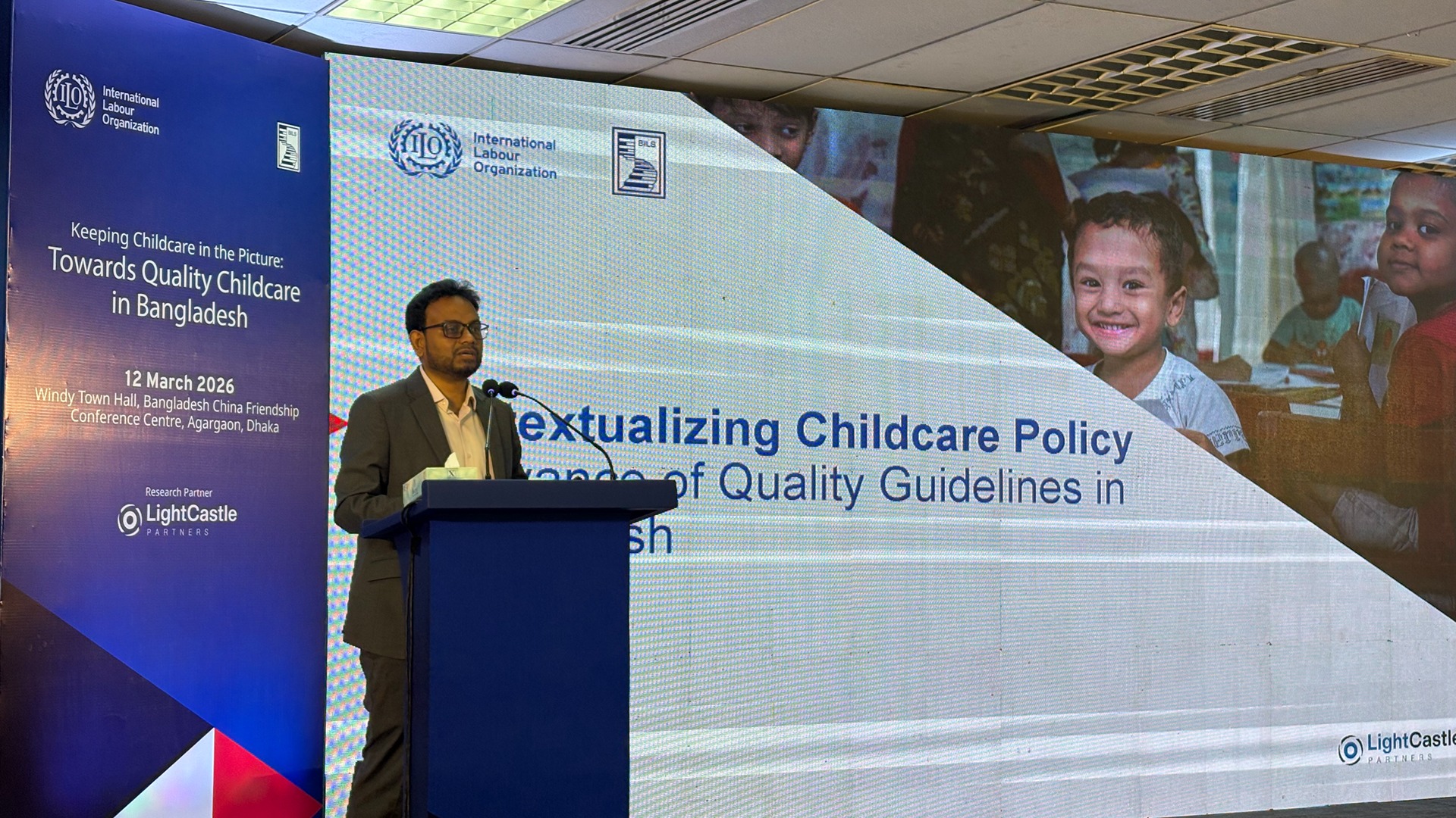 Zahedul Amin, Co-founder and Managing Director of LightCastle Partners, presented the research findings