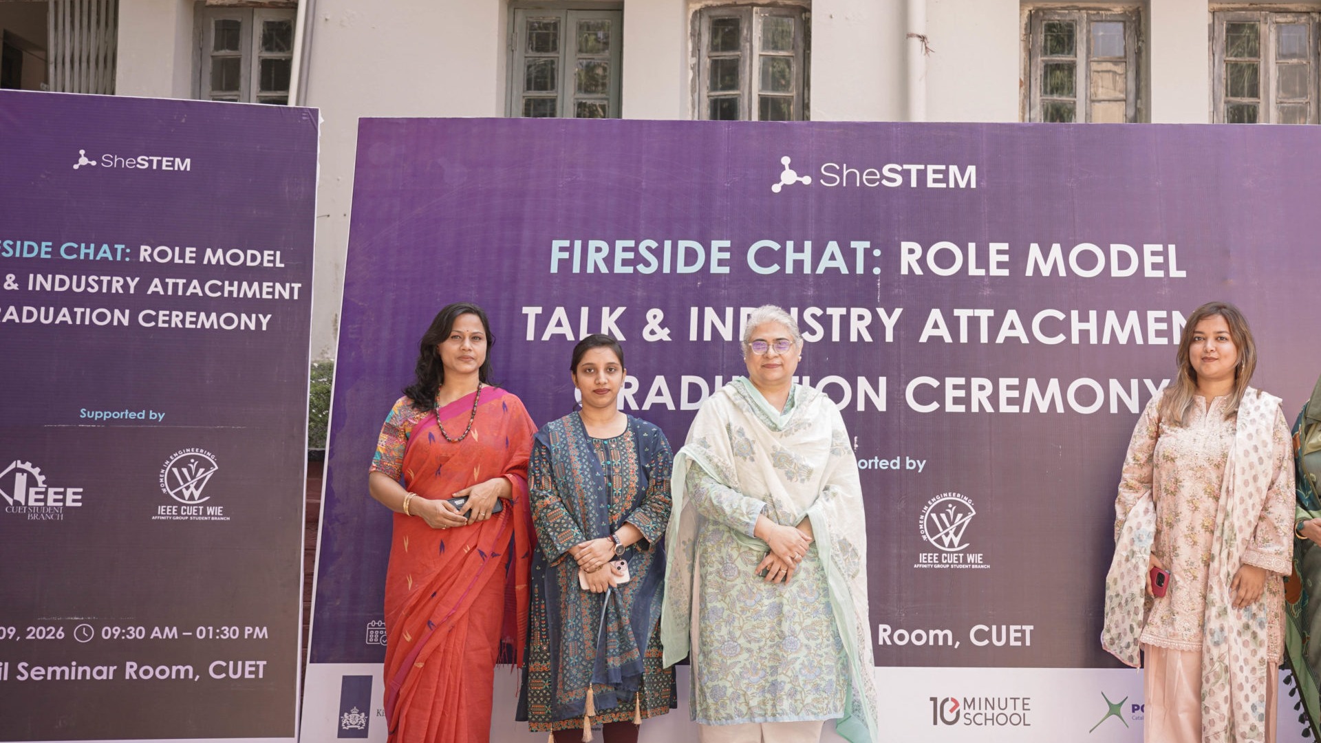 SheSTEM and CUET Host Fireside Chat & BSRM Graduation Ceremony Celebrating Industry Exposure for Female STEM Students